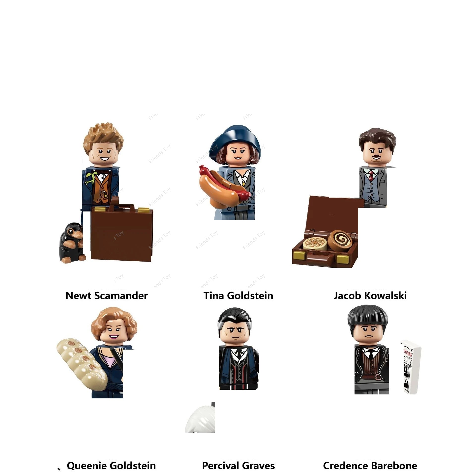 14pcs/set Harris HP Mini Man Figures - Image 4