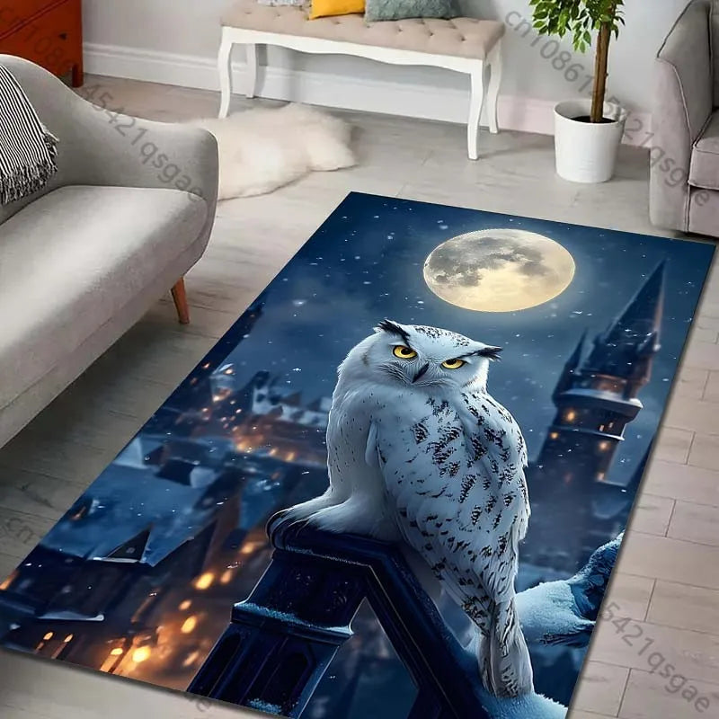 Magic Academy Owl Print Rug - Image 14