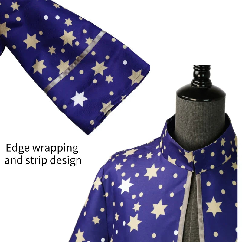 Men’s Blue Wizard Costume - Image 5