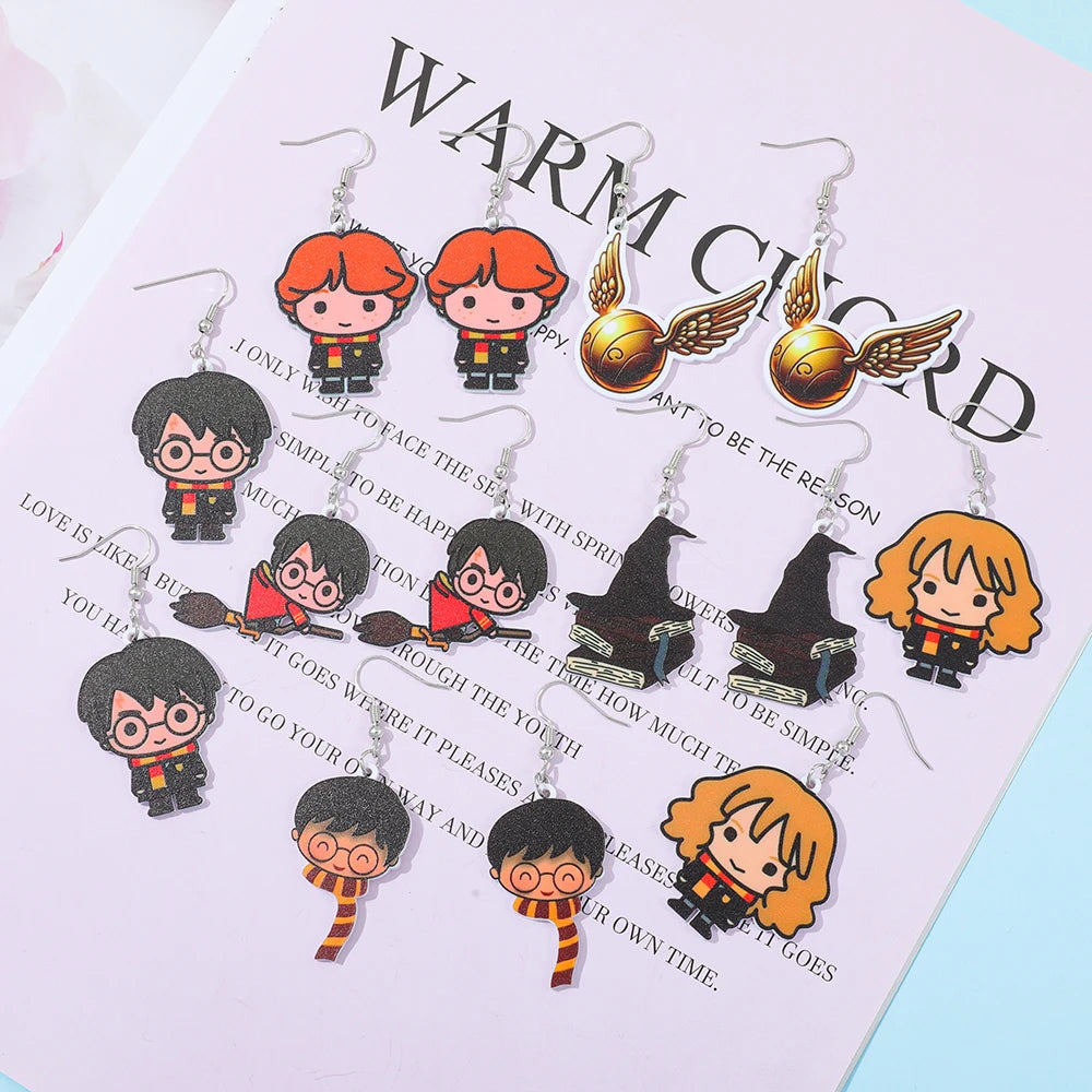 Harry Potter Magical School Character Earrings - Image 6