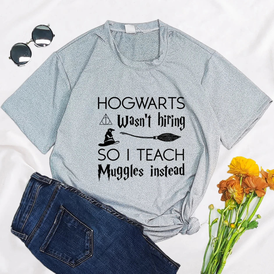 “Hogwarts Closed, Teaching Here Instead” Shirt - Image 12