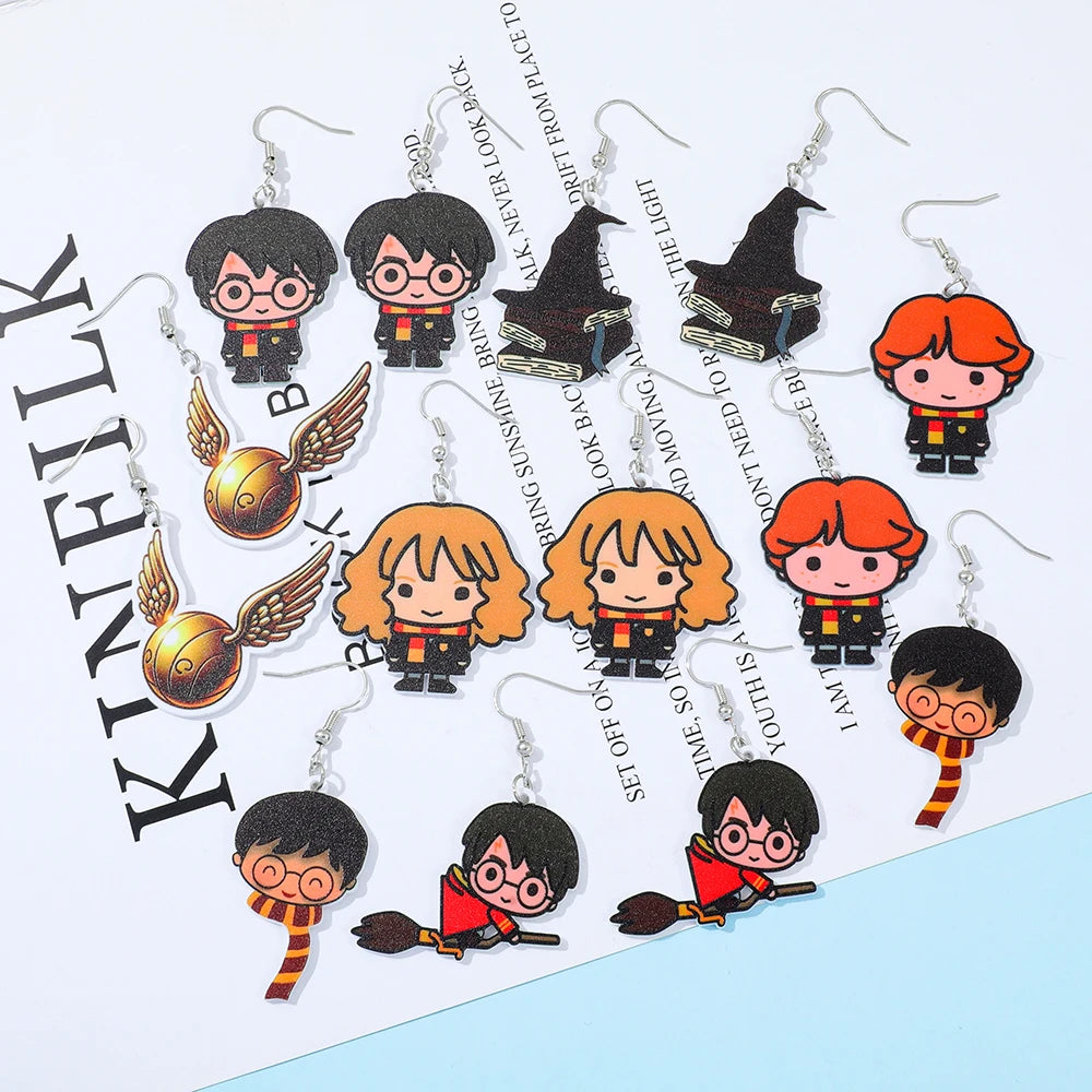 Harry Potter Magical School Character Earrings - Image 5