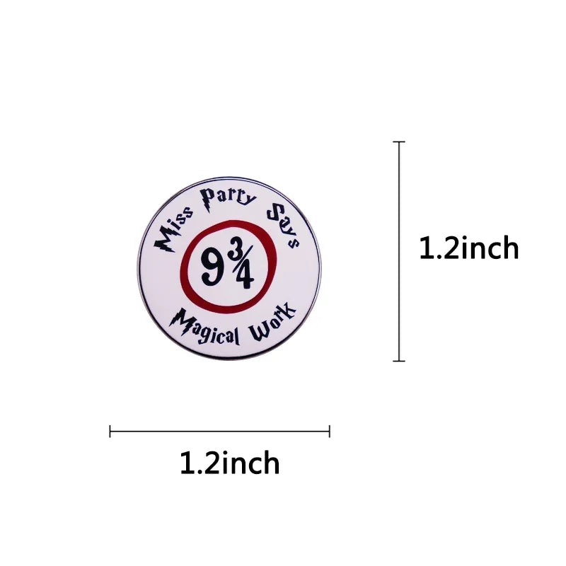 HxxP Magical Work Enamel Pin - Image 3
