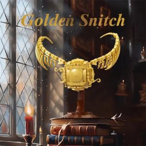 MOC Harry Potter Golden Snitch Building Blocks