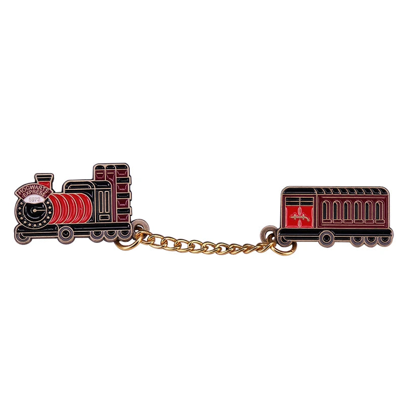 Wizard Academy Express Train Brooch Jewelry