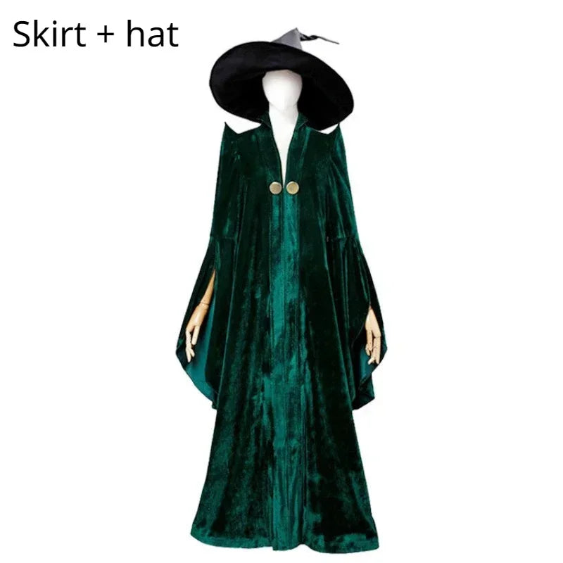 Professor Minerva McGonagall Cosplay Costume - Image 10