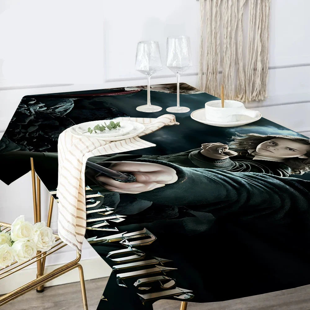 Harry Potter-Themed Polyester Tablecloth - Image 14