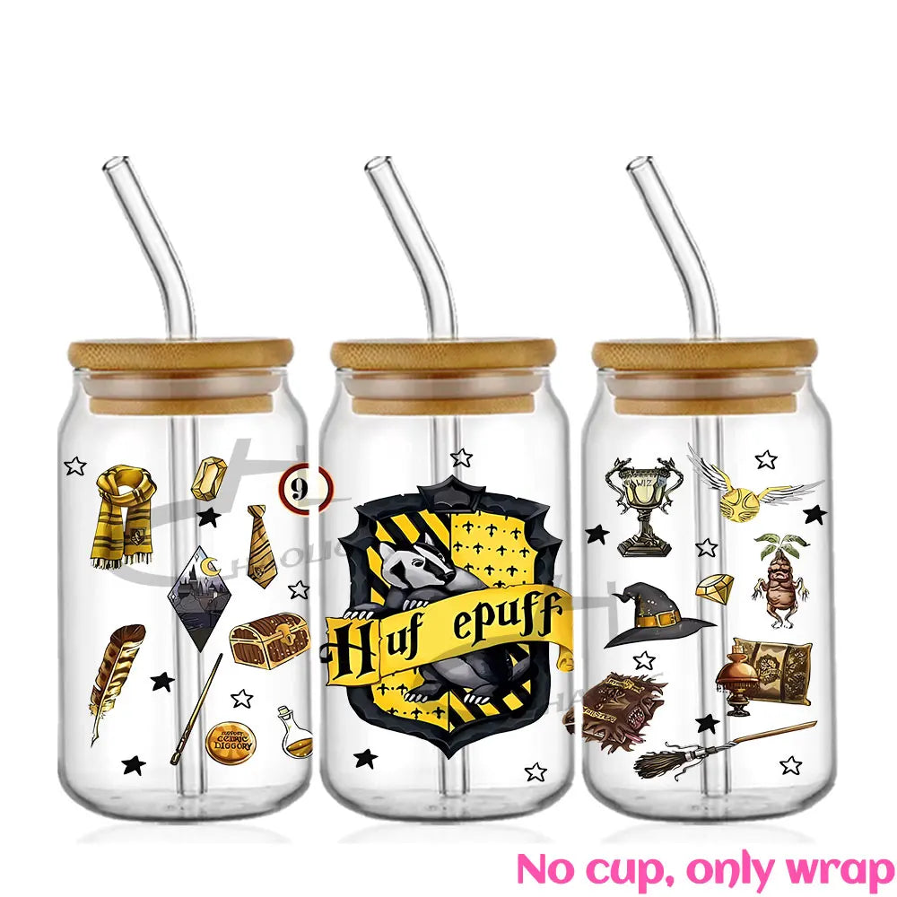 Fantasy Wizard World UV DTF 16oz Cup Wrap - Image 9