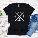 Fantasy Wizard Hat with Wand Graphic Shirt