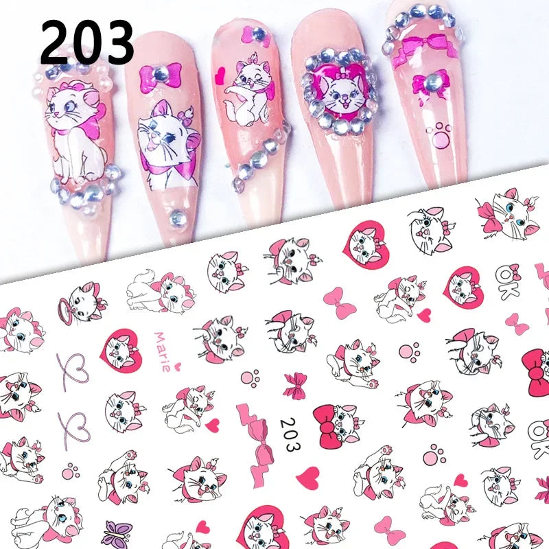 Miniso Harry Potter & Cartoon Nail Stickers - Image 29
