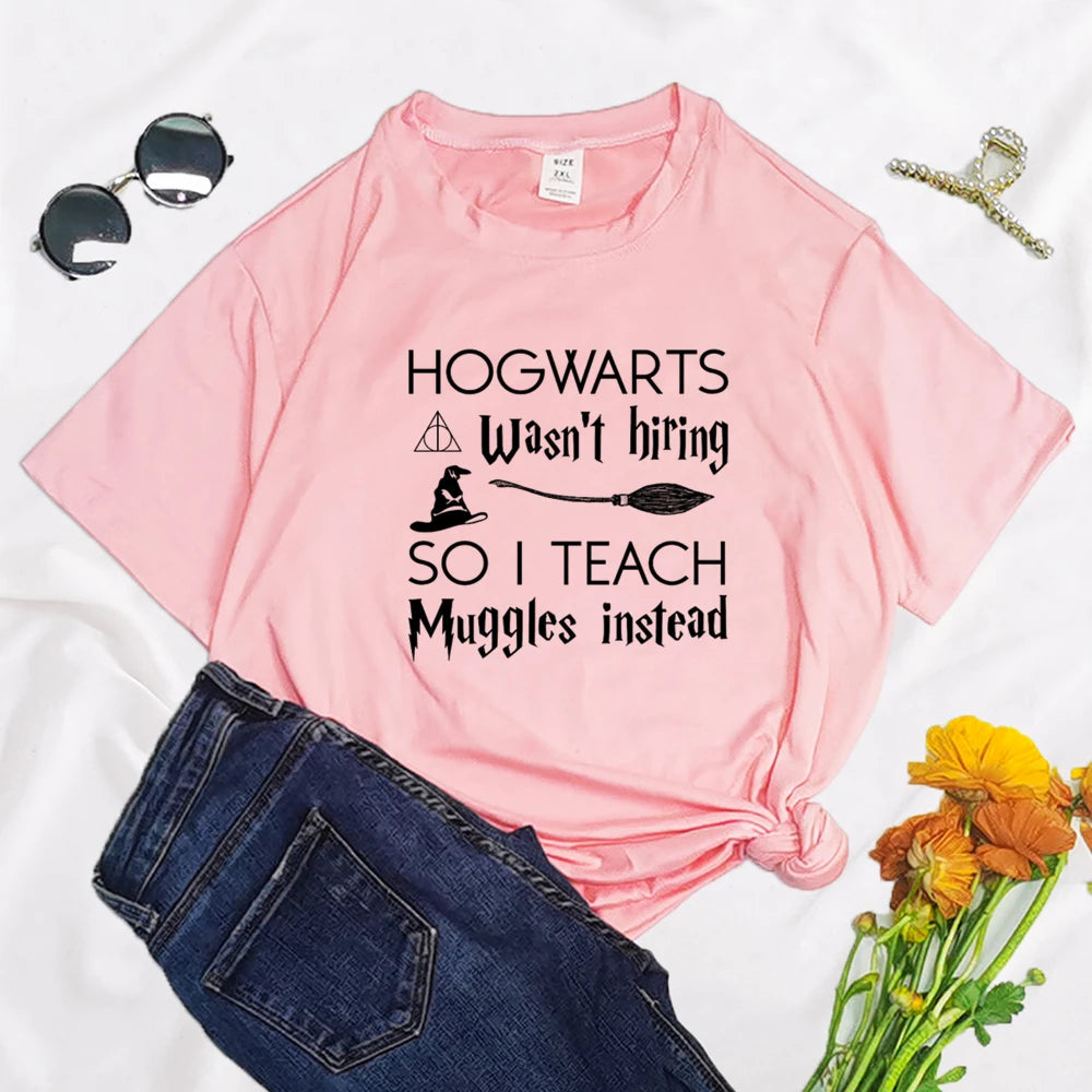 “Hogwarts Closed, Teaching Here Instead” Shirt - Image 5