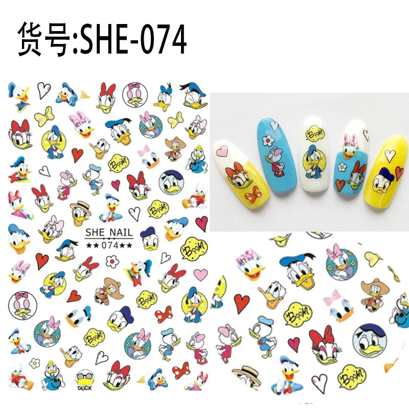 Miniso Harry Potter & Cartoon Nail Stickers - Image 65