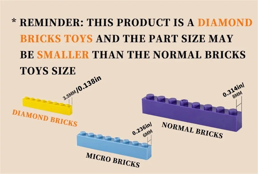 Magic Movie Castle School Micro Building Blocks - Image 6