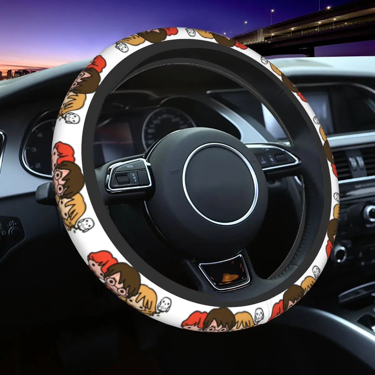 Harry Potter Magic World Steering Wheel Cover