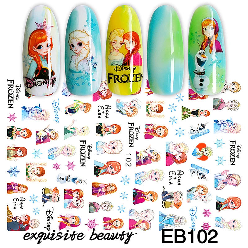 Miniso Harry Potter & Cartoon Nail Stickers - Image 30