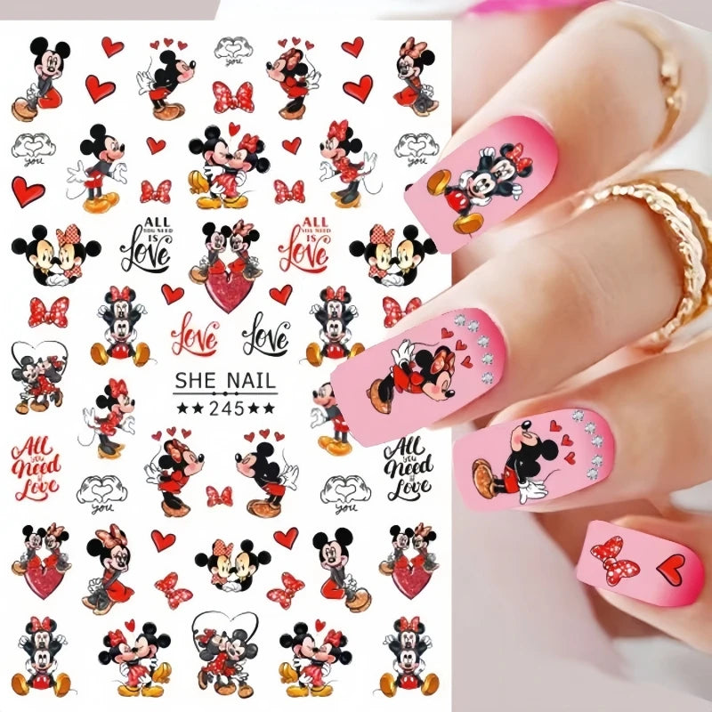 Miniso Harry Potter & Cartoon Nail Stickers - Image 40