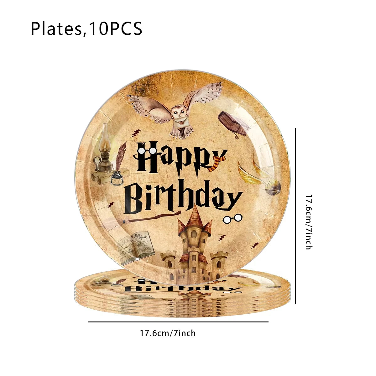 Magic School Birthday Party Decoration Set - Image 27