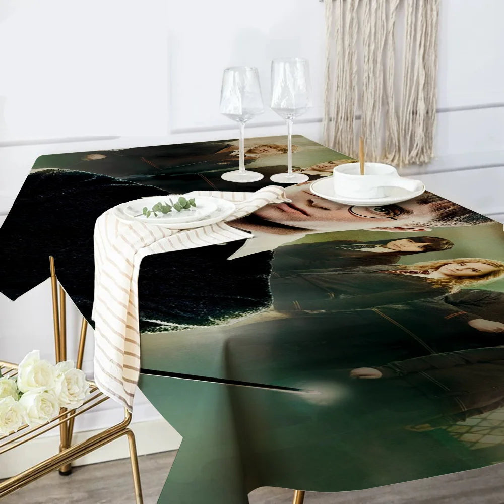 Harry Potter-Themed Polyester Tablecloth - Image 19
