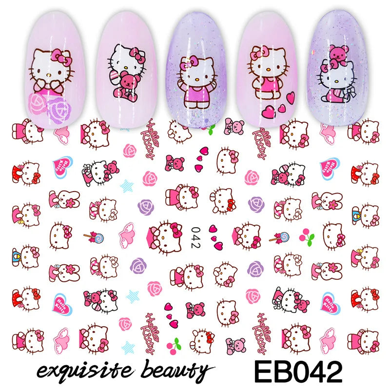 Miniso Harry Potter & Cartoon Nail Stickers - Image 33