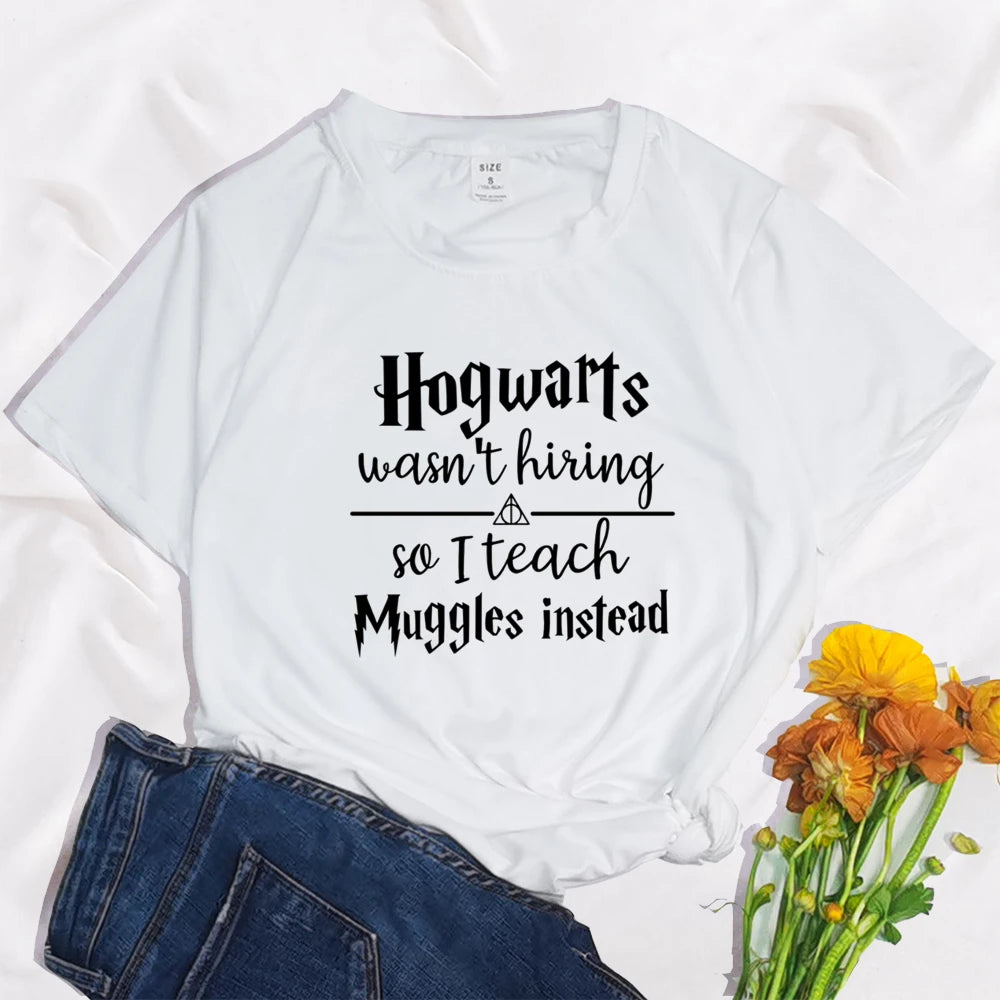 “Hogwarts Closed, Teaching Here Instead” Shirt - Image 8