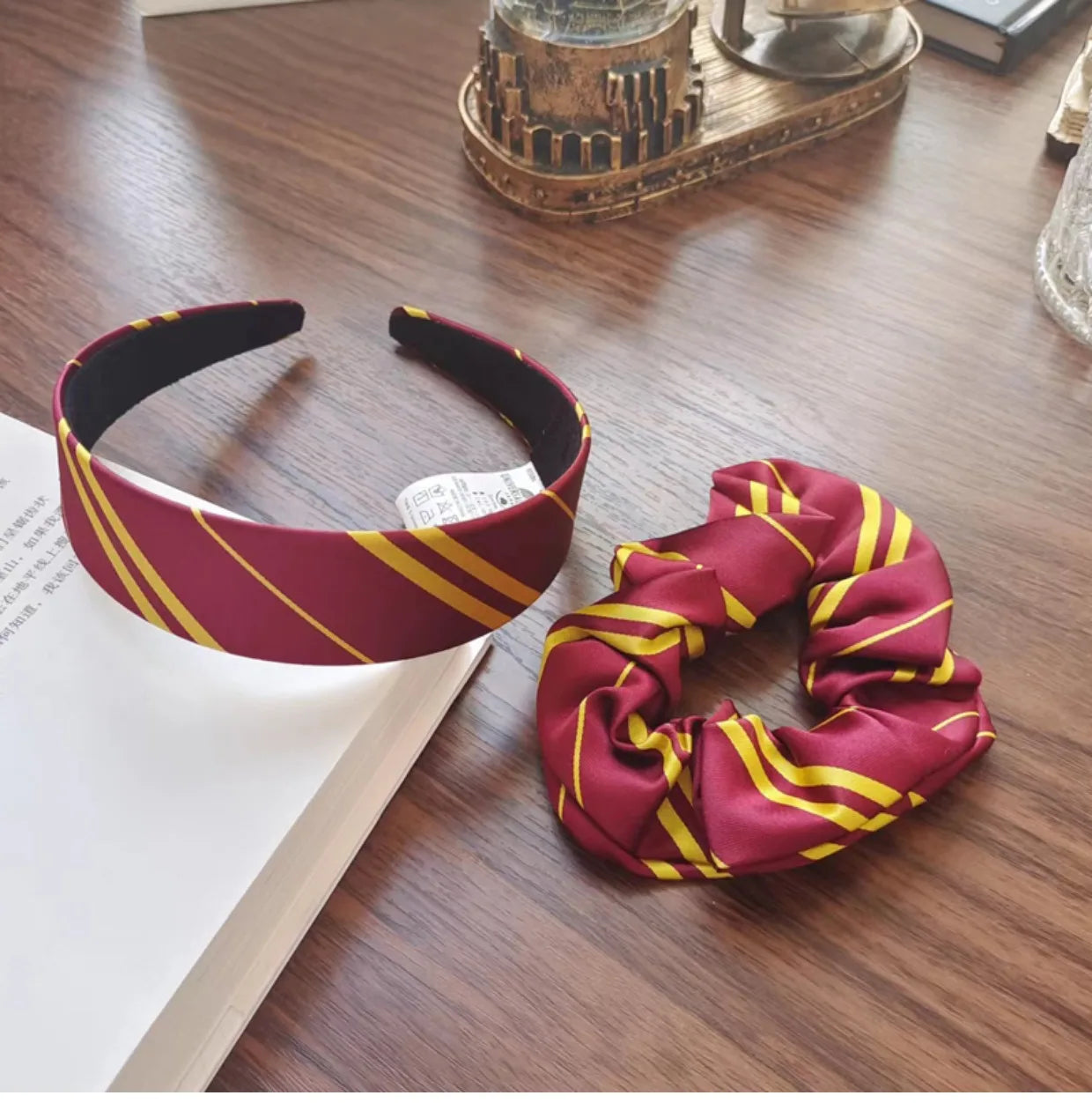 Magical Wizarding World Slytherin Stripe Hair Tie - Image 11