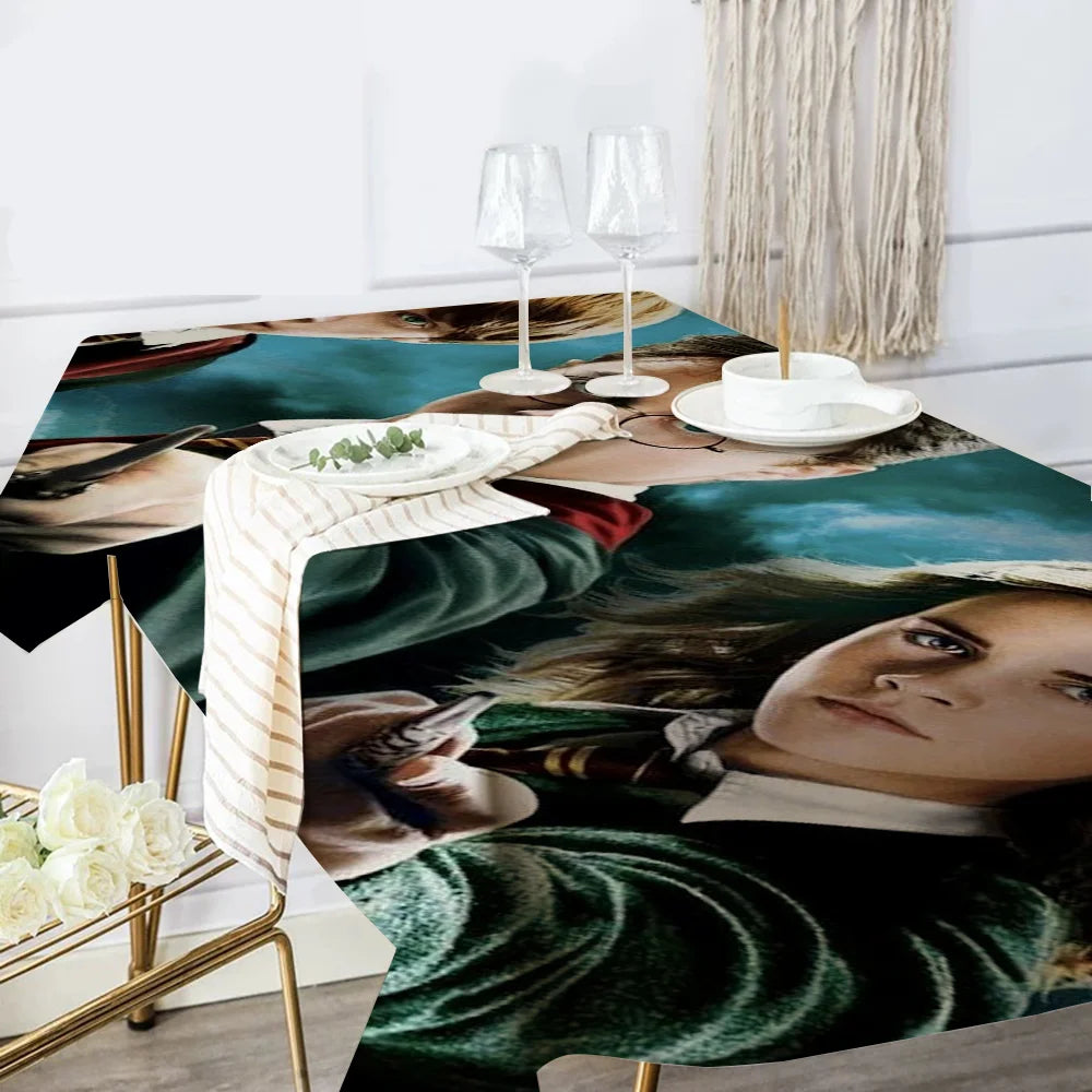 Harry Potter-Themed Polyester Tablecloth - Image 8