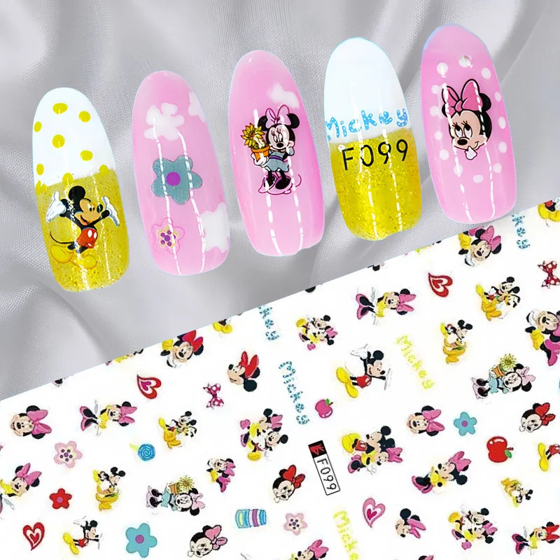 Miniso Harry Potter & Cartoon Nail Stickers - Image 44