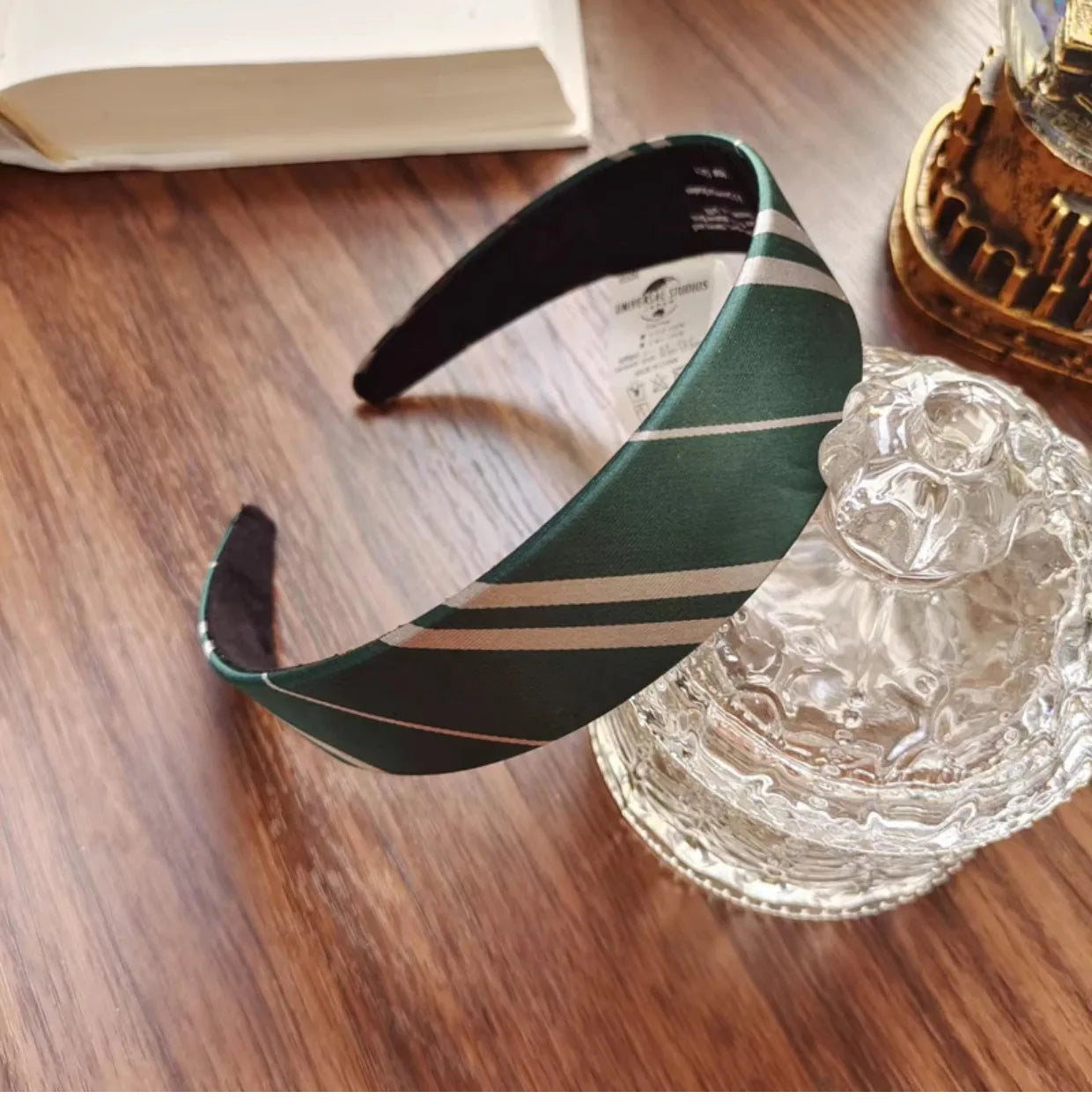 Magical Wizarding World Slytherin Stripe Hair Tie - Image 6