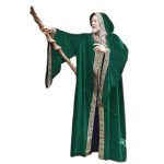 Halloween Medieval Hooded Cape Cloak