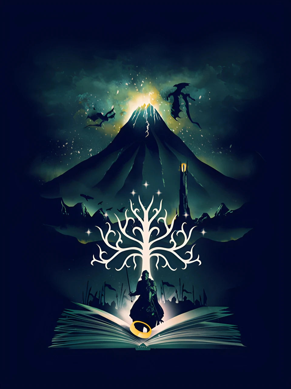 Cartoon Owl Magic Book 5D DIY Diamond Painting Kit - Image 7