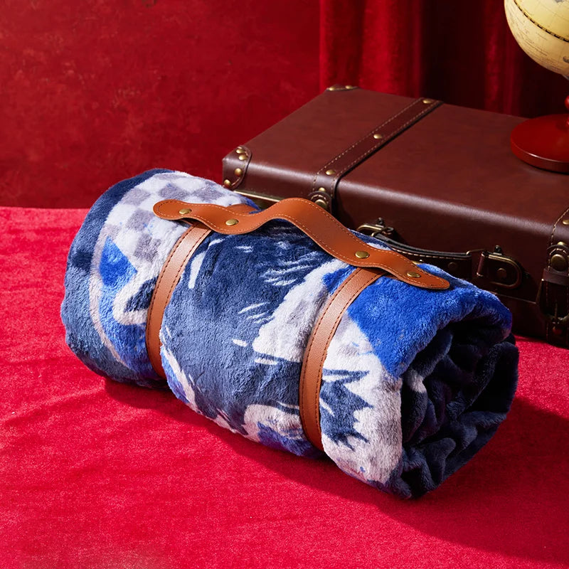 Kawaii Harry Potter Series Printed Hooded Throw - Image 4