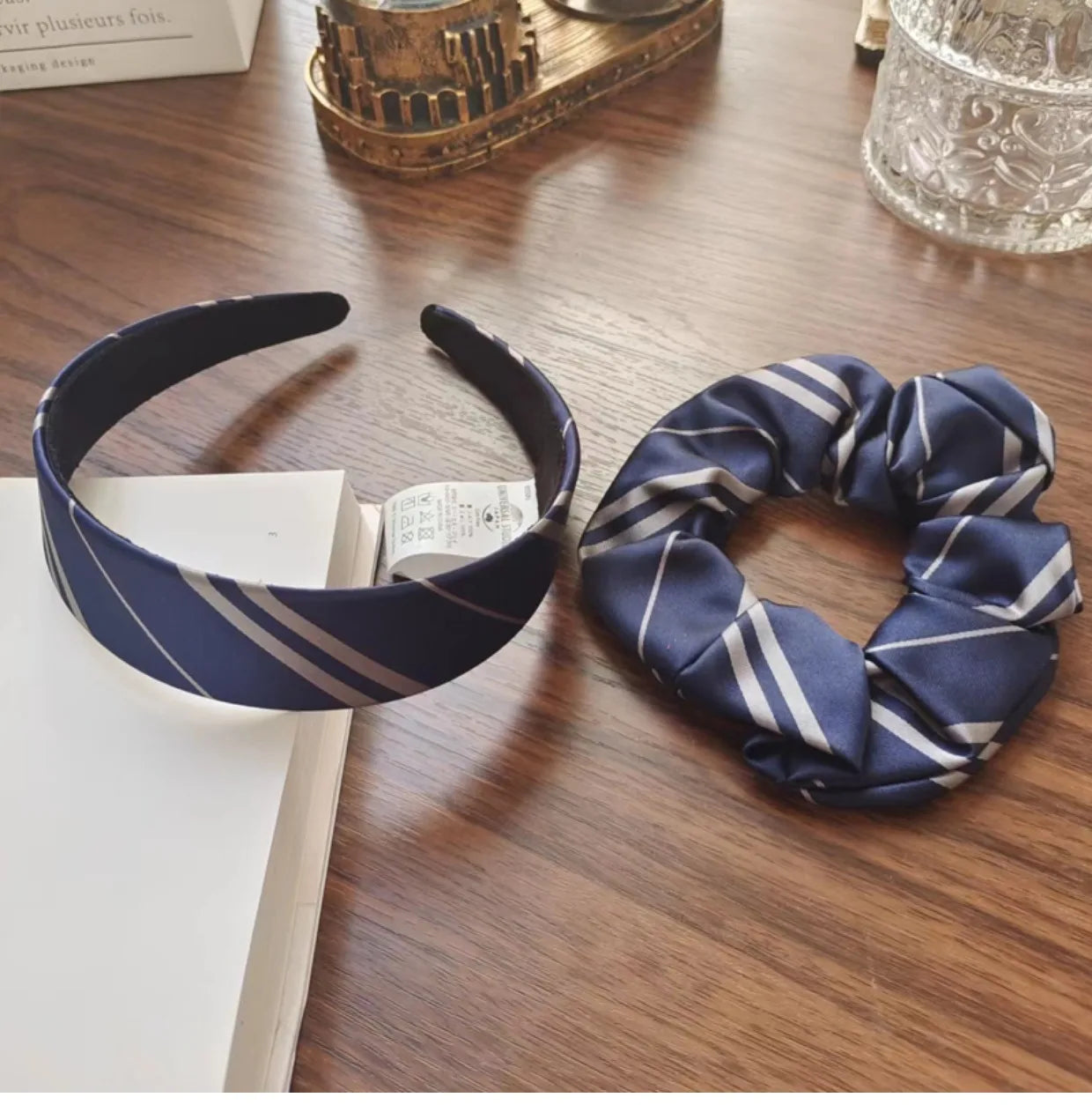 Magical Wizarding World Slytherin Stripe Hair Tie - Image 12