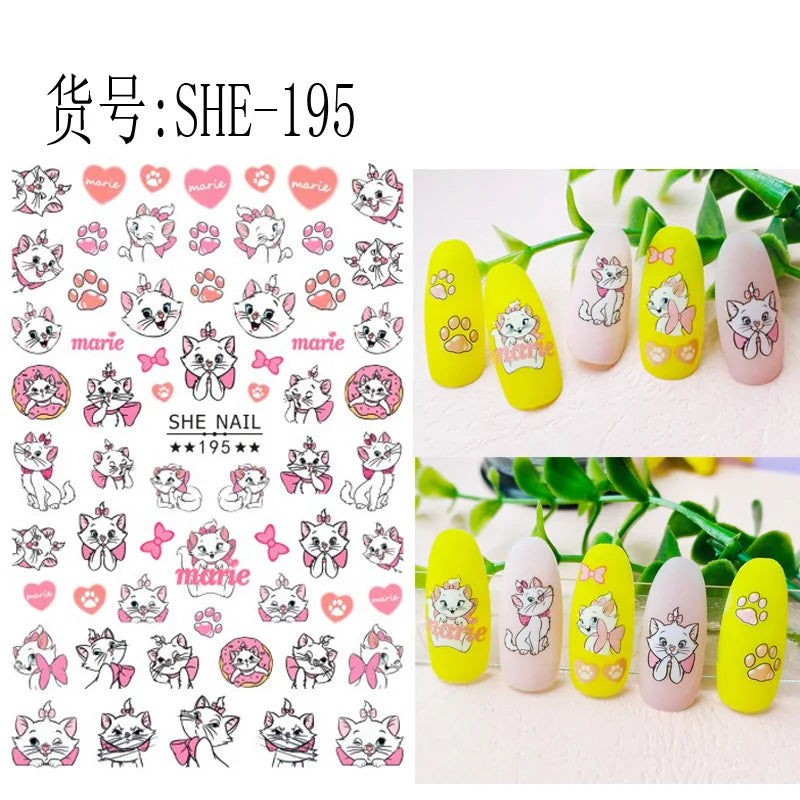 Miniso Harry Potter & Cartoon Nail Stickers - Image 27