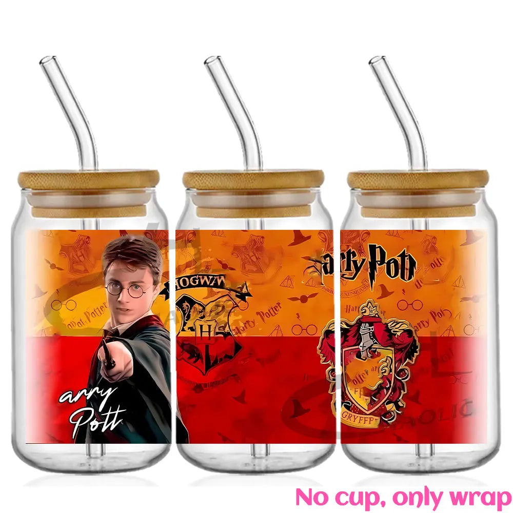 Fantasy Wizard World UV DTF 16oz Cup Wrap - Image 23