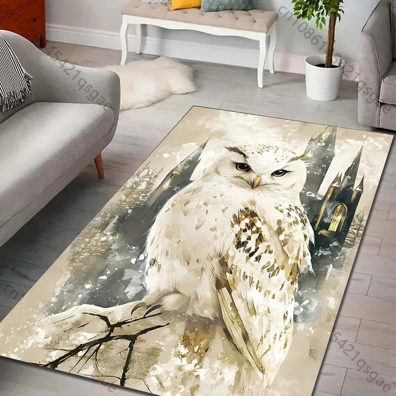Magic Academy Owl Print Rug - Image 6