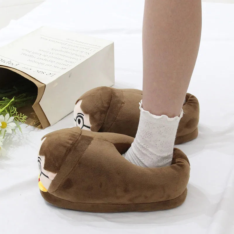 Cute Harries Winter Plush Slippers - Image 6
