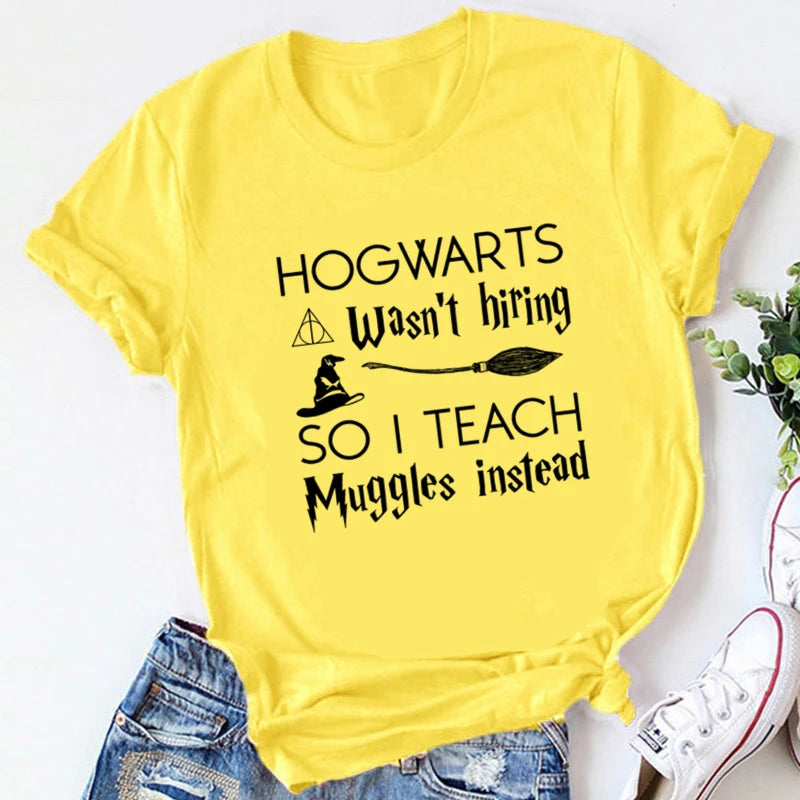 “Hogwarts Closed, Teaching Here Instead” Shirt