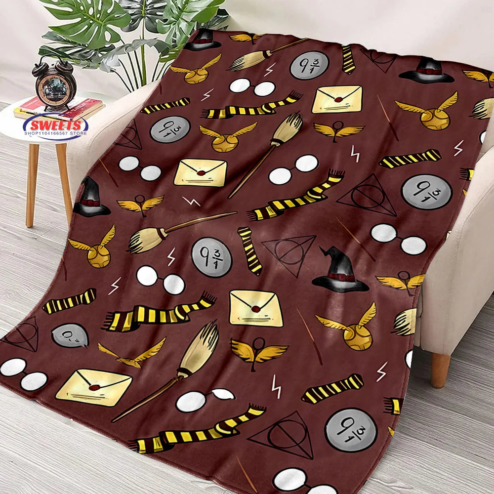 Magic Props Pattern Flannel Blanket - Image 6