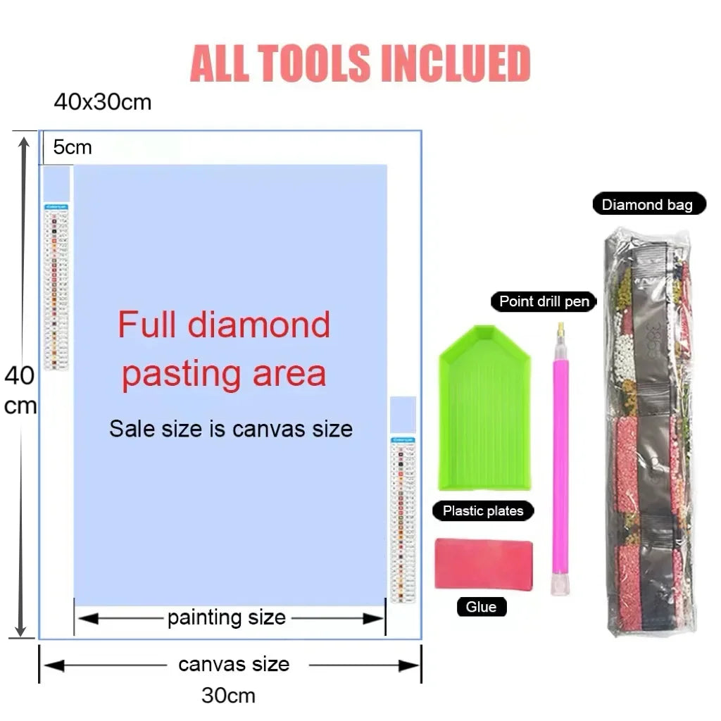 Harry Potter Cartoon 5D Diamond Painting - Image 5