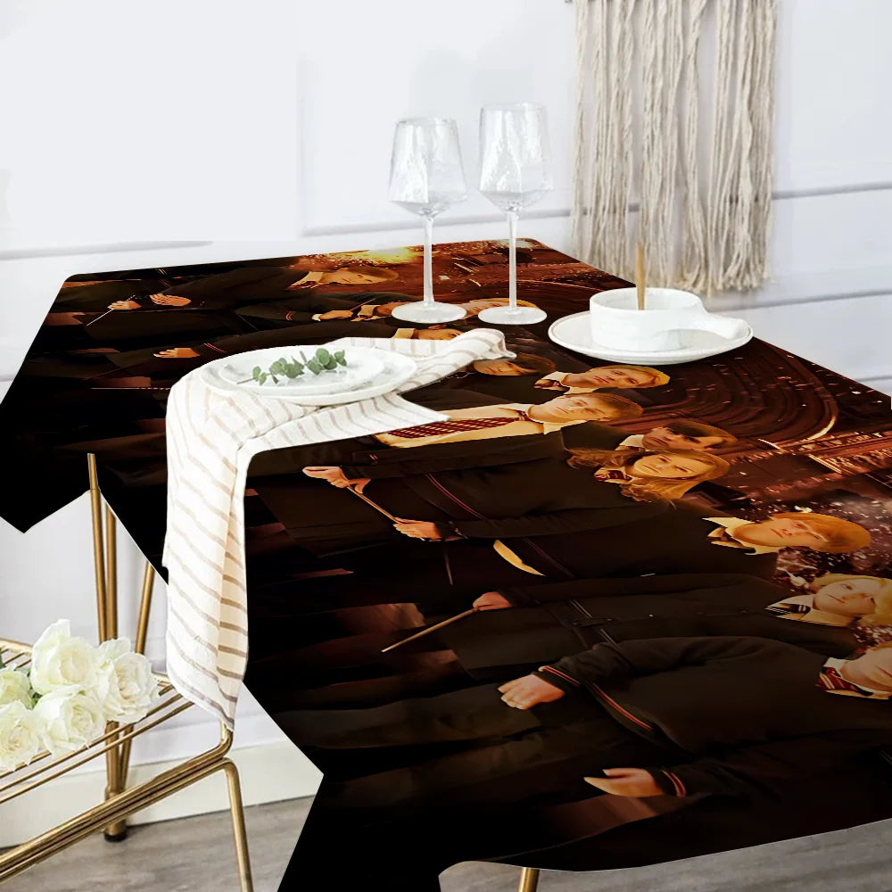 Harry Potter-Themed Polyester Tablecloth - Image 18