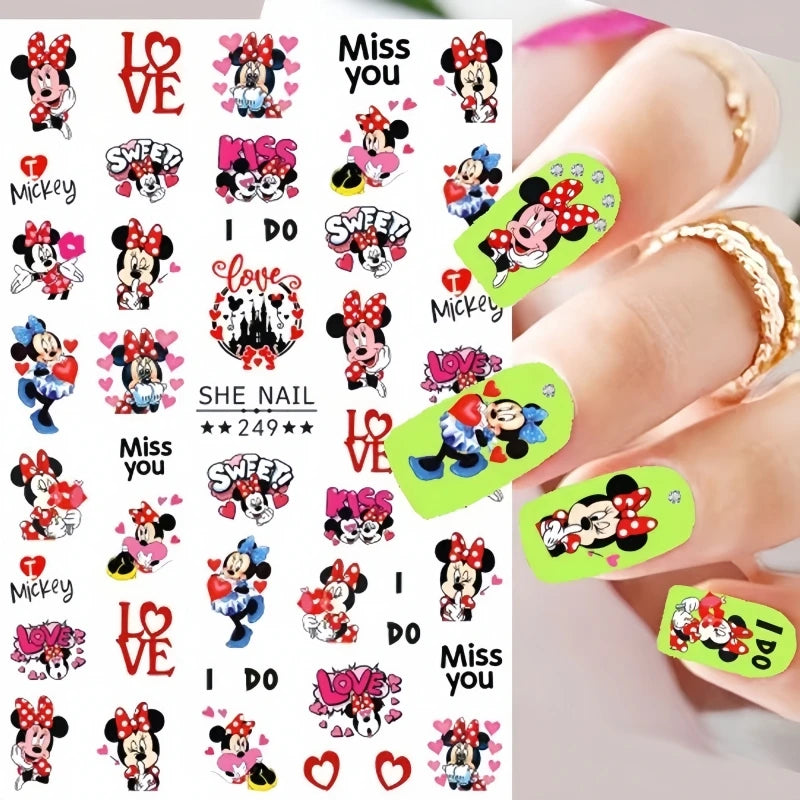 Miniso Harry Potter & Cartoon Nail Stickers - Image 12