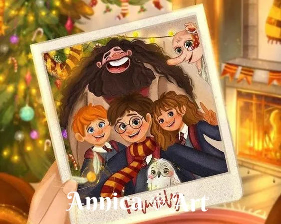 Harry Potter Cartoon 5D Diamond Painting - Image 16