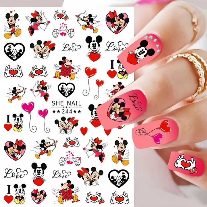 Miniso Harry Potter & Cartoon Nail Stickers - Image 39