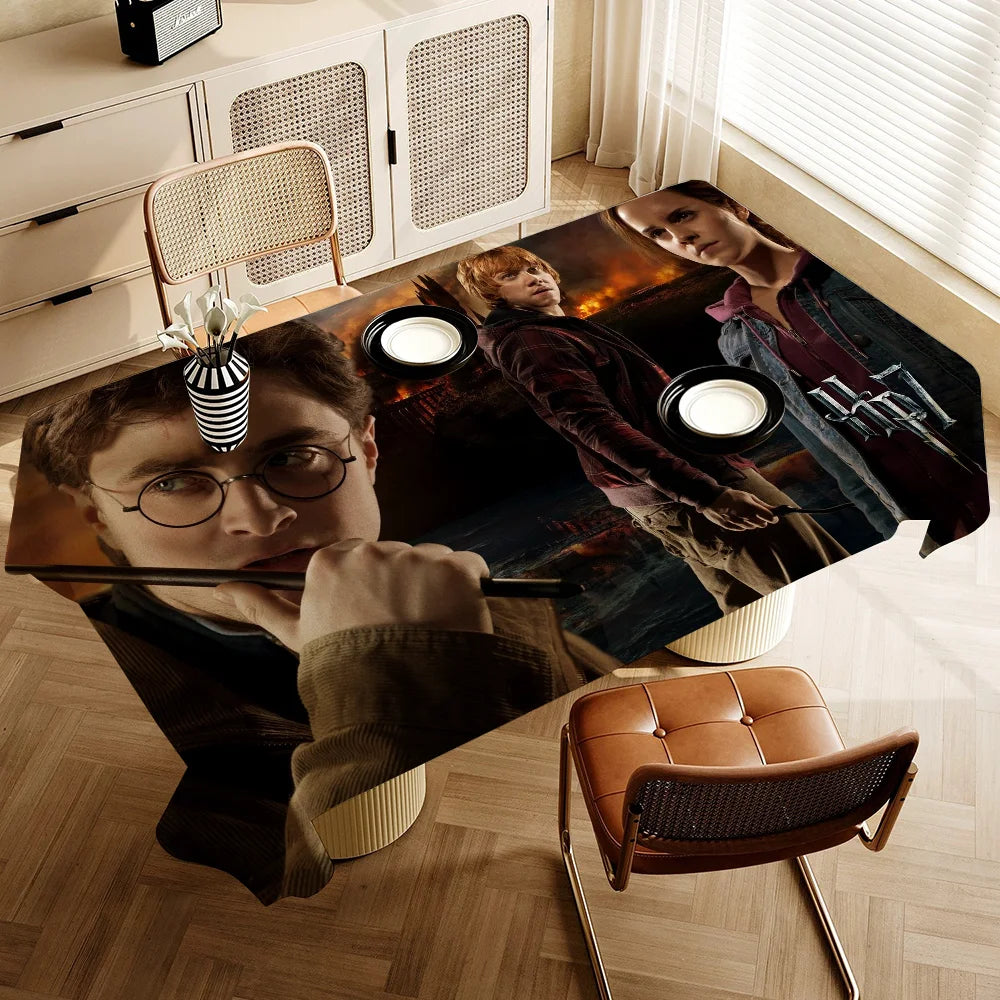 Harry Potter-Themed Polyester Tablecloth - Image 5