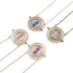 Harry Potter Time Turner Hourglass Pendant Necklace