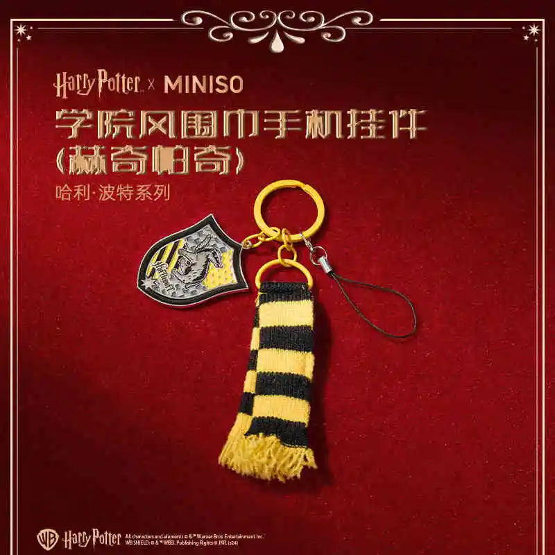 Authentic Harry Potter Series Preppy Style Scarf Keychain - Image 7