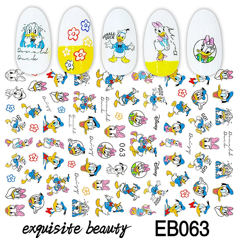 Miniso Harry Potter & Cartoon Nail Stickers - Image 31