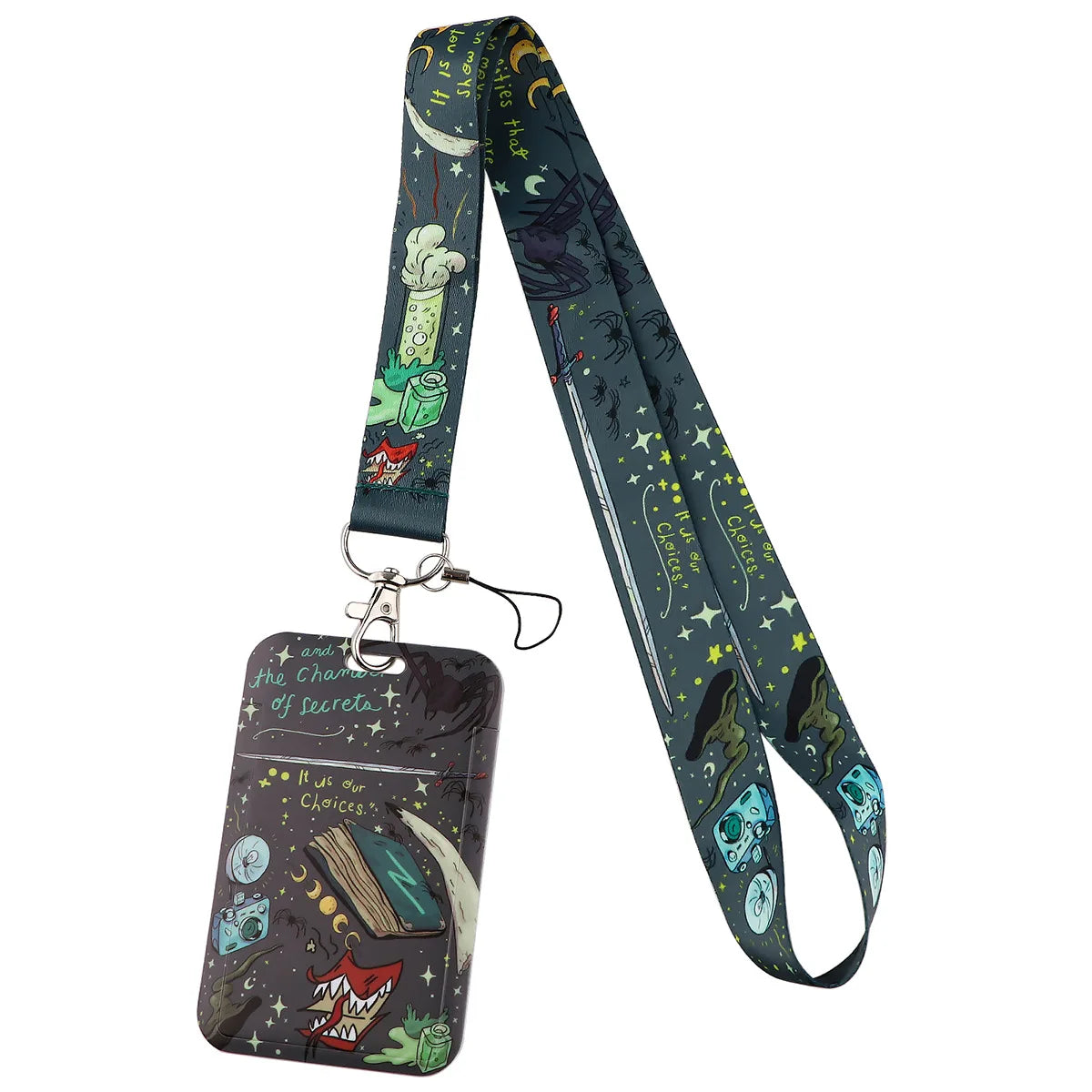 Harry Potter School of Witchcraft and Wizardry Hanging Neck Keychain - Image 5