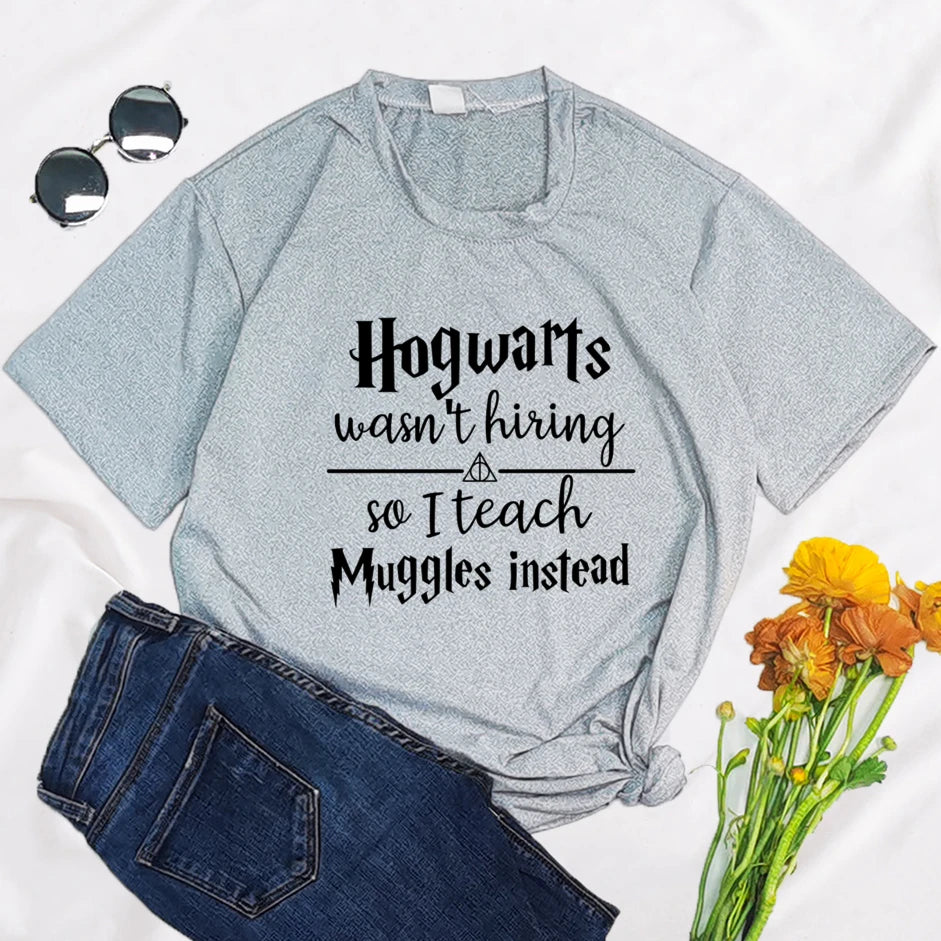 “Hogwarts Closed, Teaching Here Instead” Shirt - Image 7
