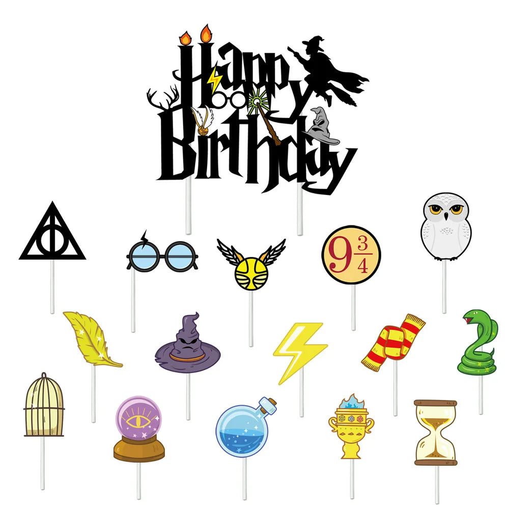 Harries Party Magic School Theme Decorations - Image 7